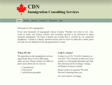 Tablet Screenshot of cdnintl.com